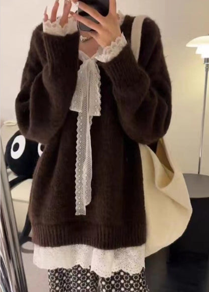 Vintage Inspired Sweater with a Contemporary Edge
