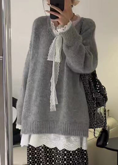 Vintage Inspired Sweater with a Contemporary Edge