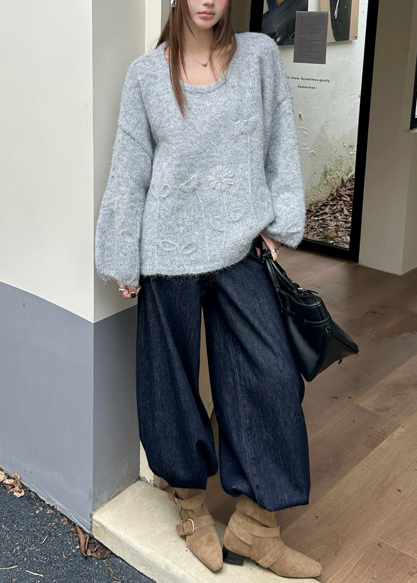 Beautifully Finished Sweater in a Timeless Design