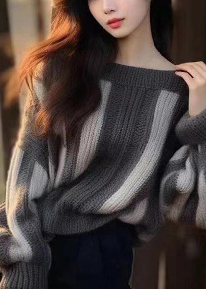 A Vintage Style Sweater with Delicate Timeless Details