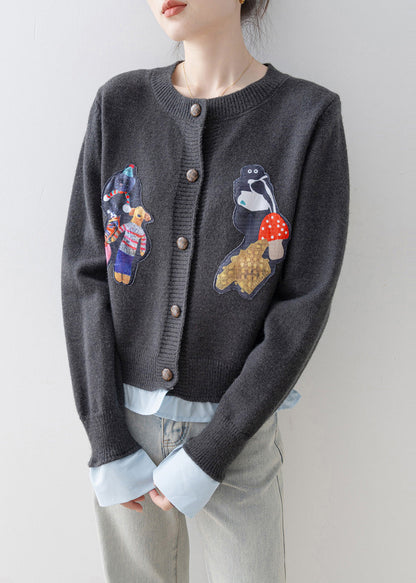 Well Tailored Cardigan with a Graceful Silhouette