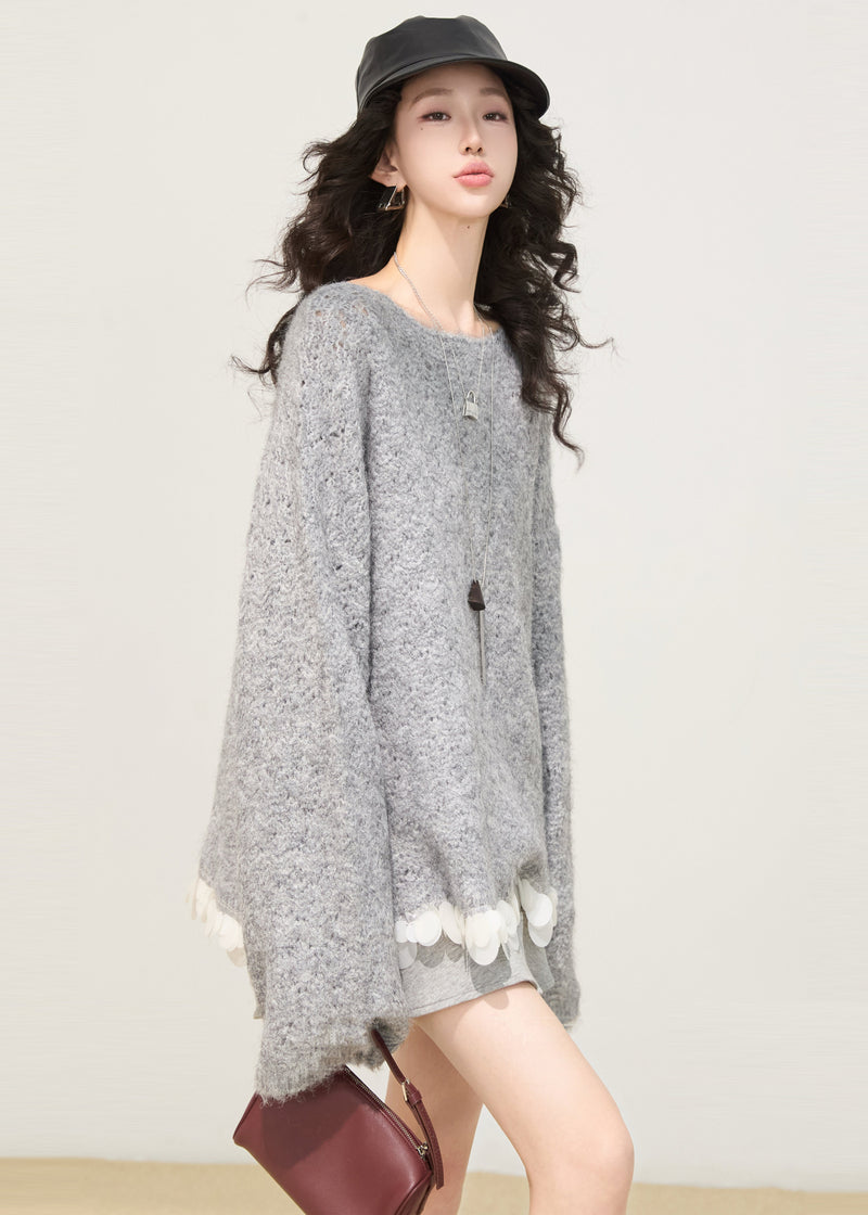 A Vintage Style Sweater with Delicate Timeless Details