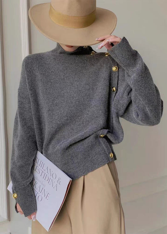 A Vintage Style Sweater with Delicate Timeless Details
