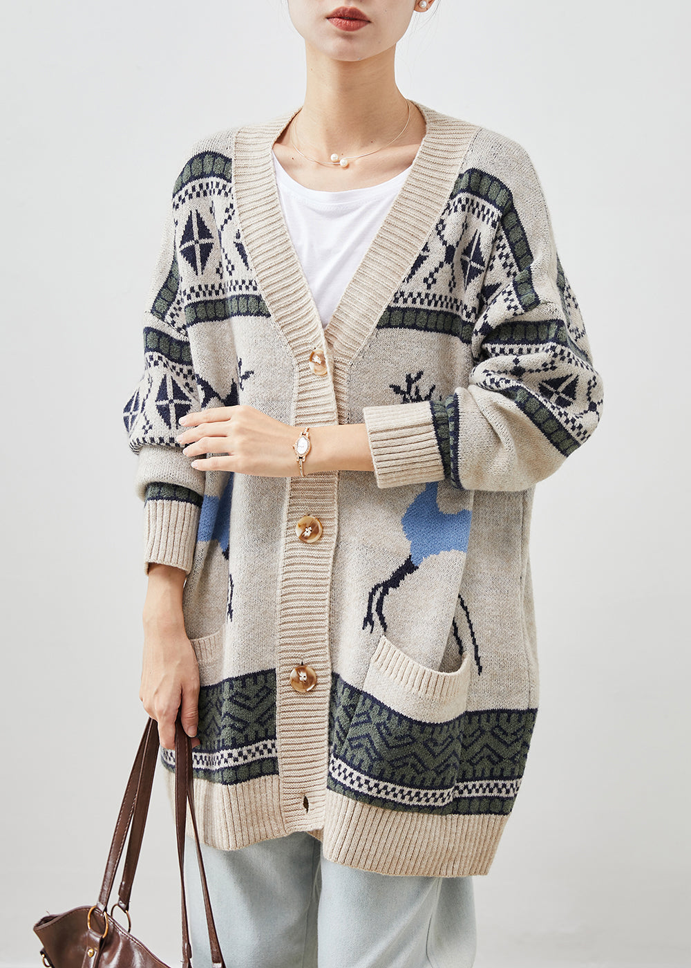 Beautifully Balanced Cardigan with Timeless Character
