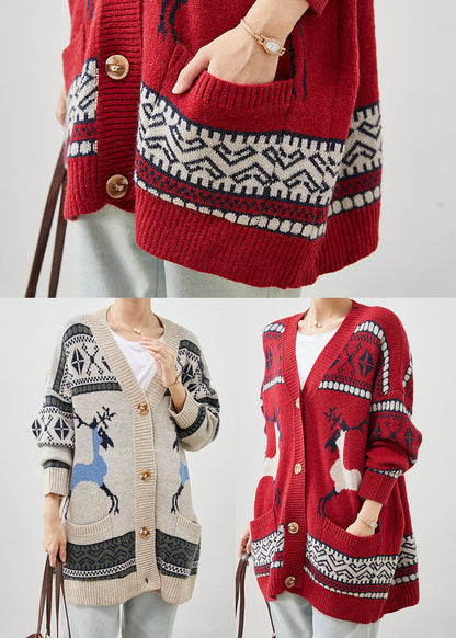 Classic Vintage Cardigan with a Flattering Fit