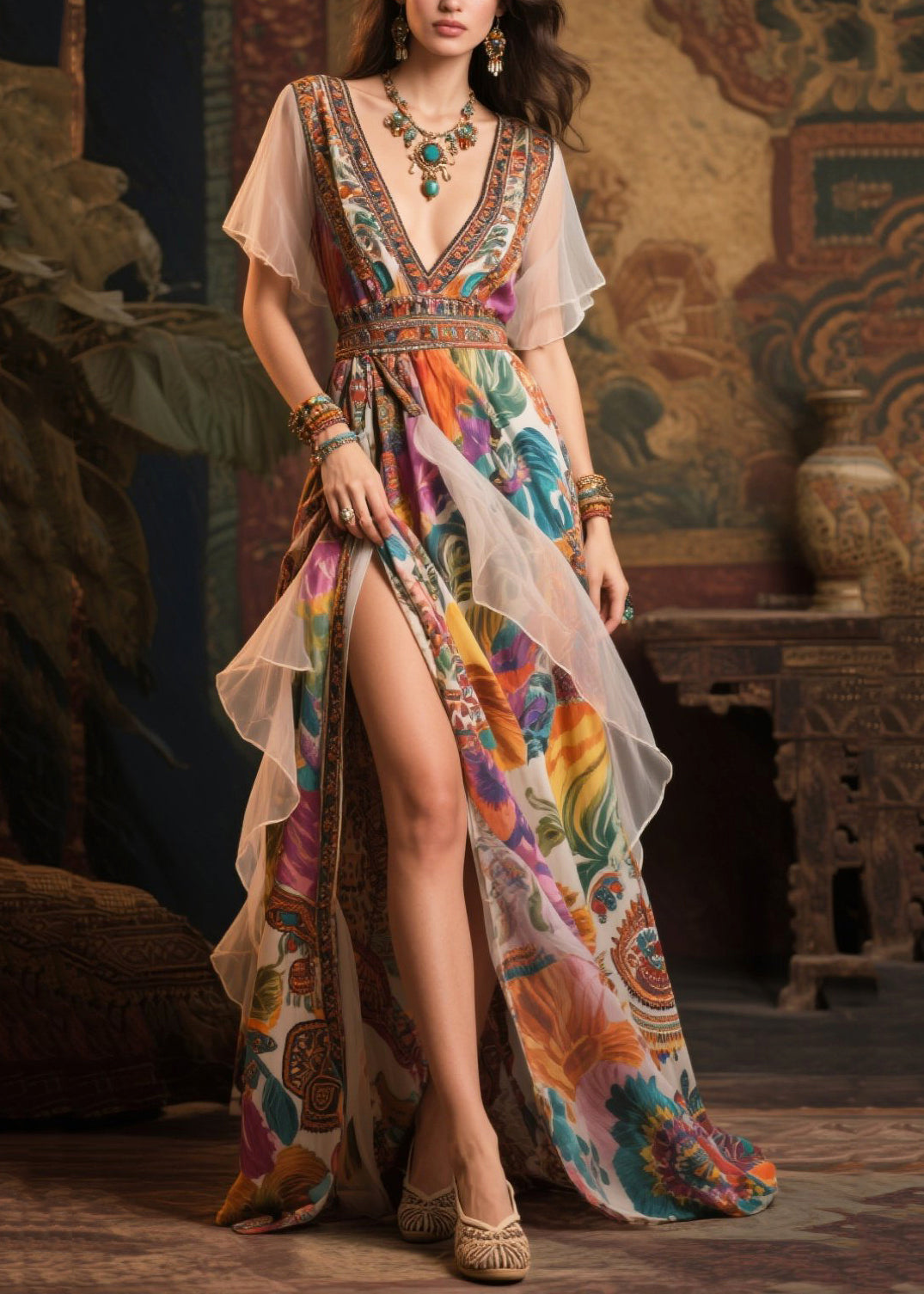 Well Tailored Dress with a Graceful Silhouette