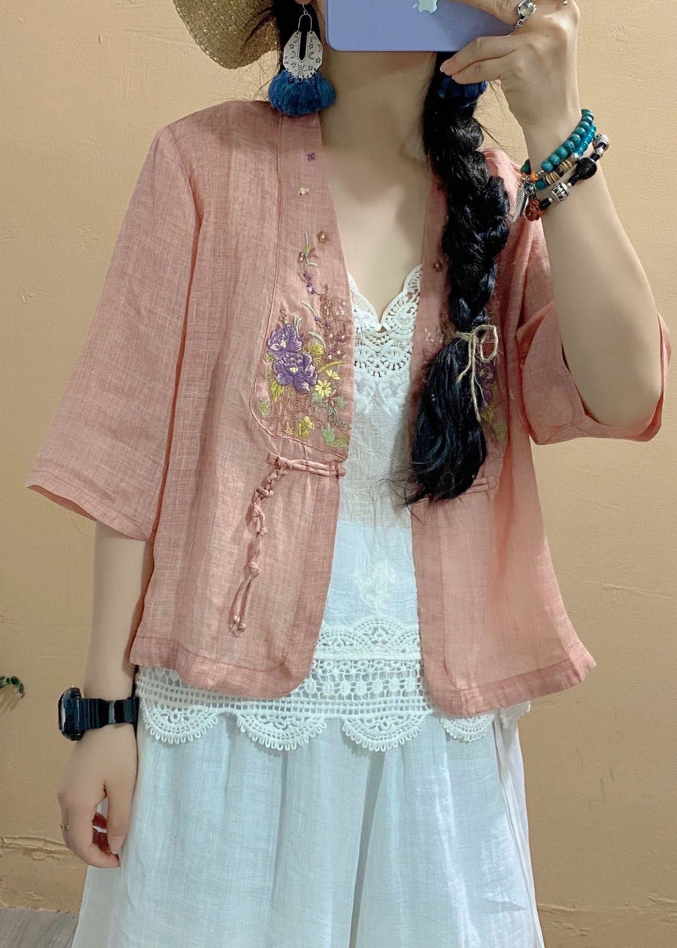 Classic Vintage Cardigan with a Flattering Fit