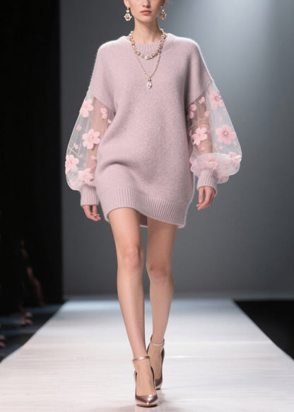A Vintage Style Sweater with Delicate Timeless Details