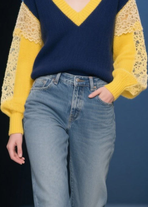 Vintage Inspired Sweater with a Contemporary Edge