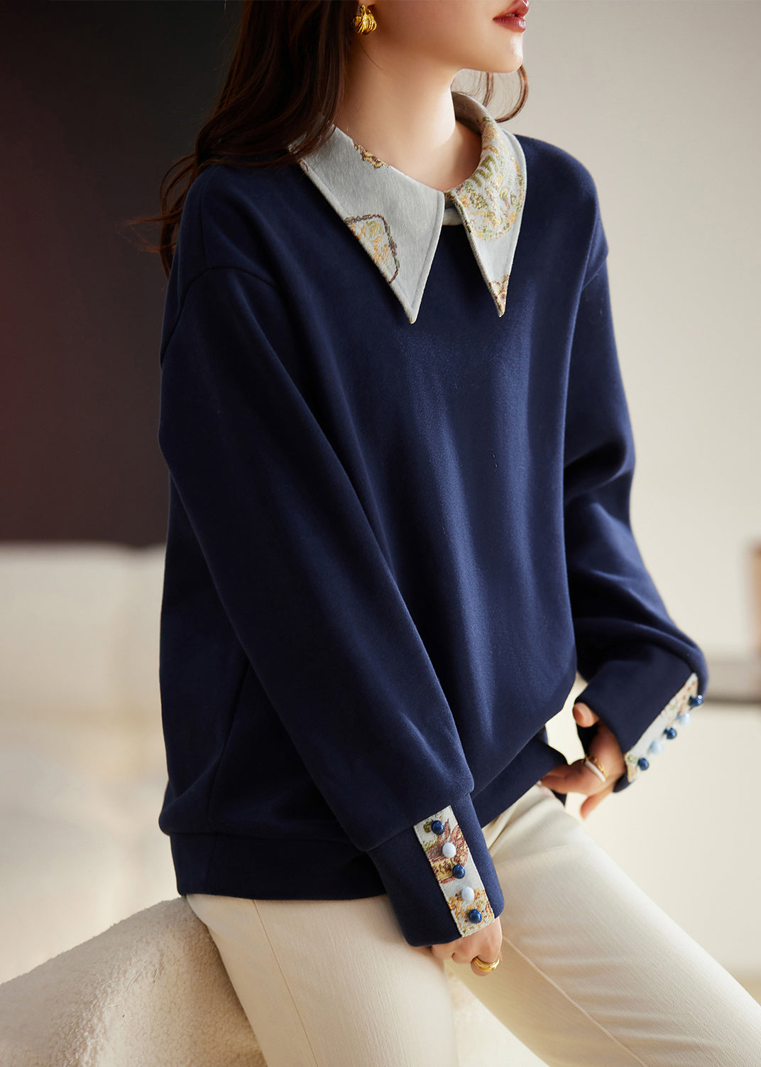 Beautifully Crafted Pullover in a Classic Style