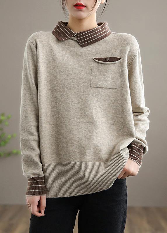 Well Tailored Sweater with a Graceful Silhouette