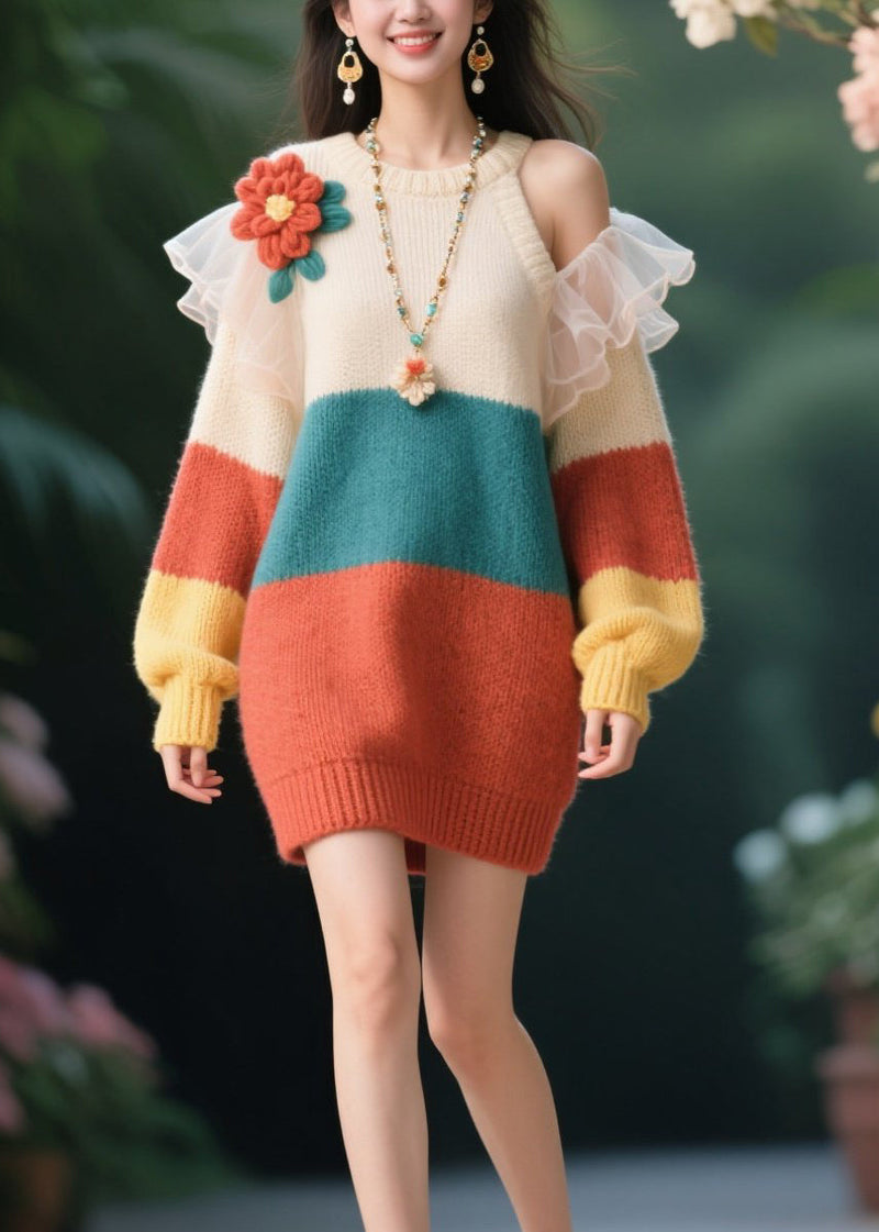 Well Tailored Sweater with a Graceful Silhouette
