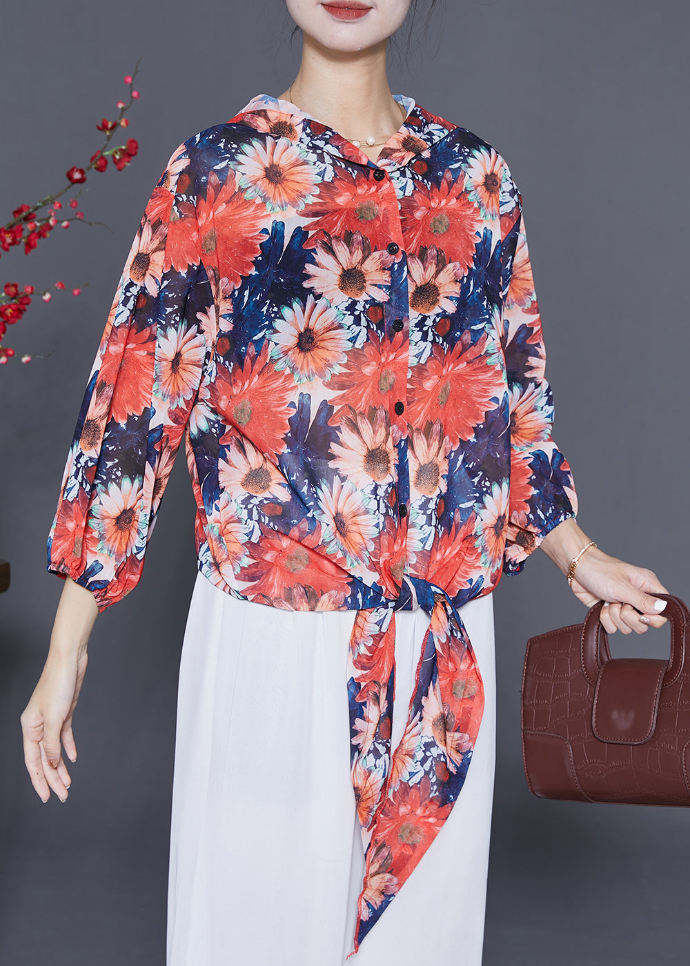Gracefully Styled Top for Any Occasion