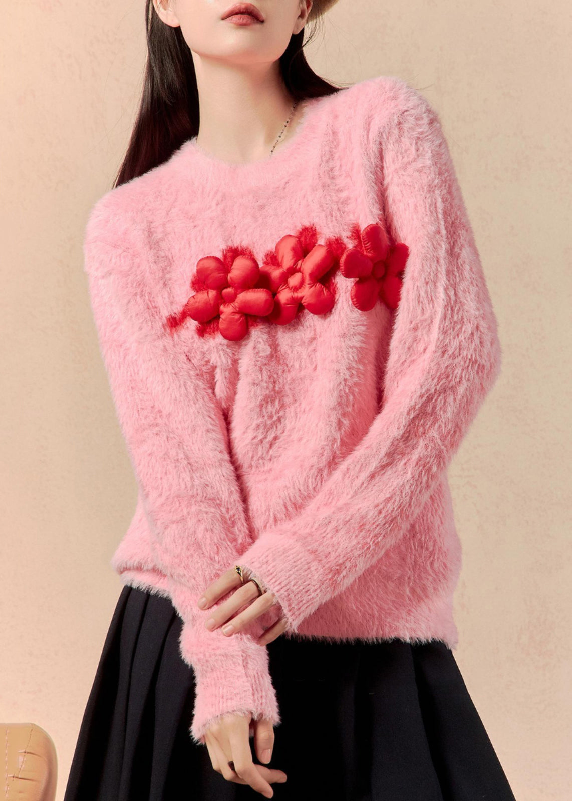Vintage Inspired Sweater with a Contemporary Edge