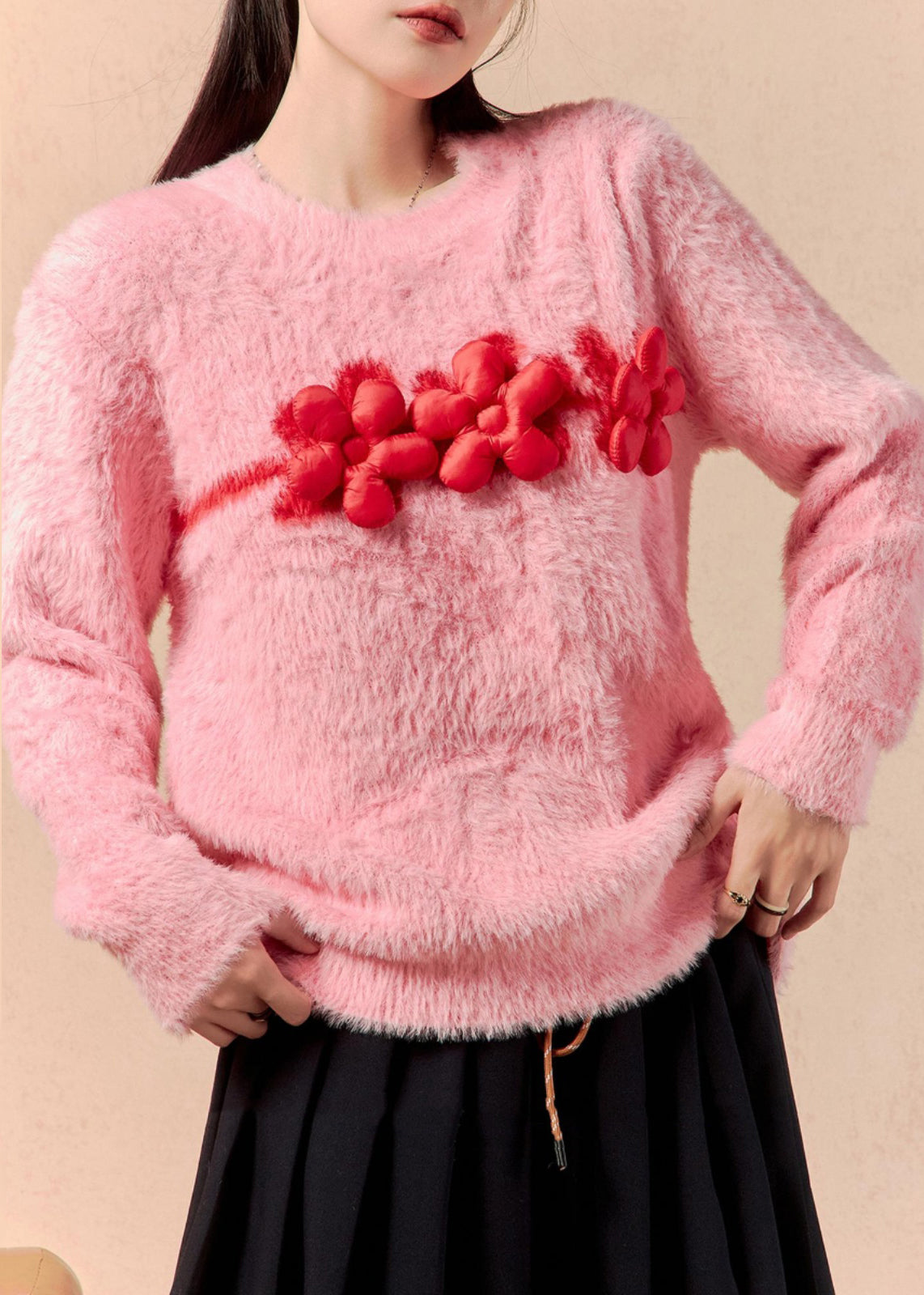 Vintage Inspired Sweater with a Contemporary Edge