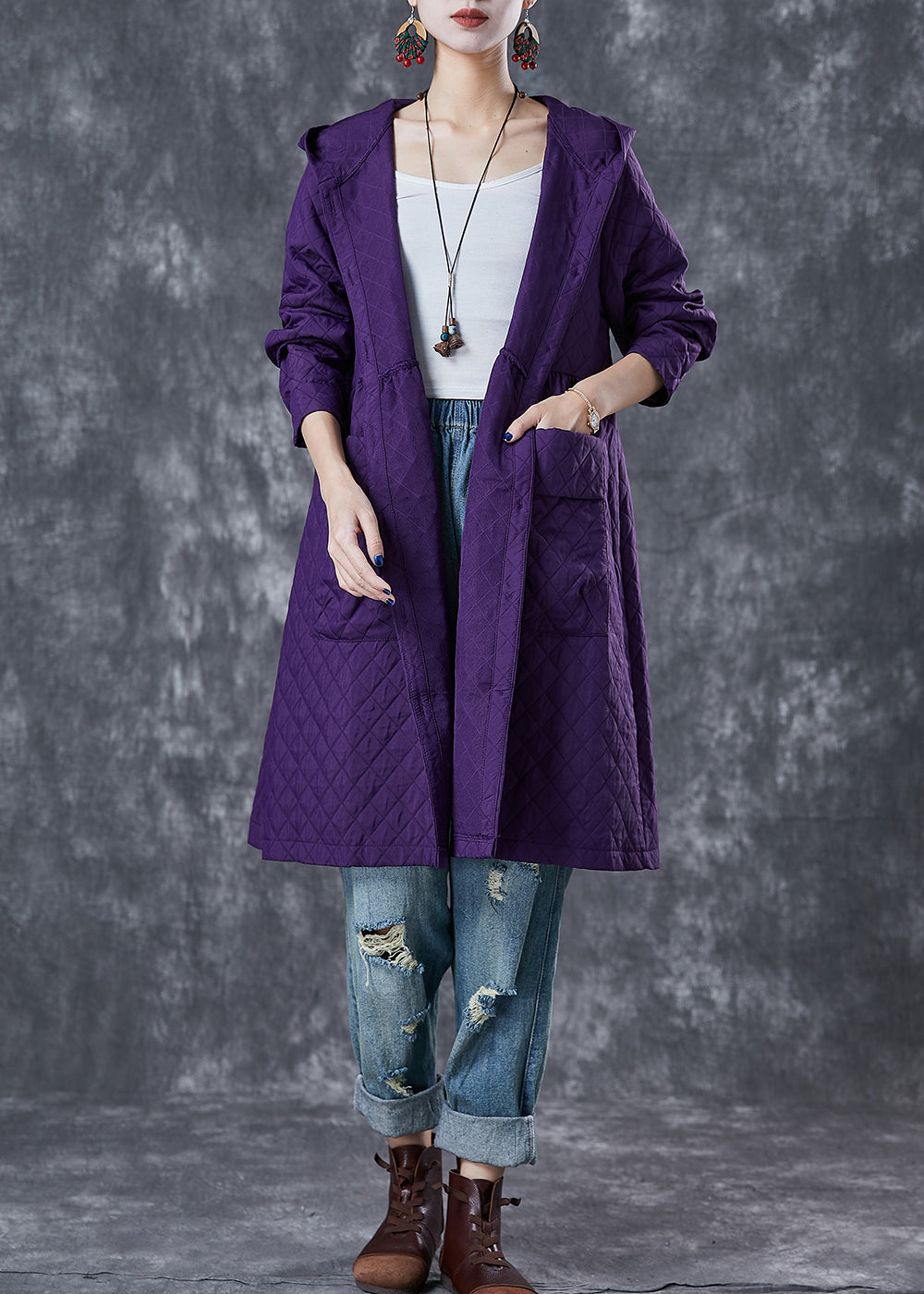 A Vintage Style Coat with Delicate Timeless Details
