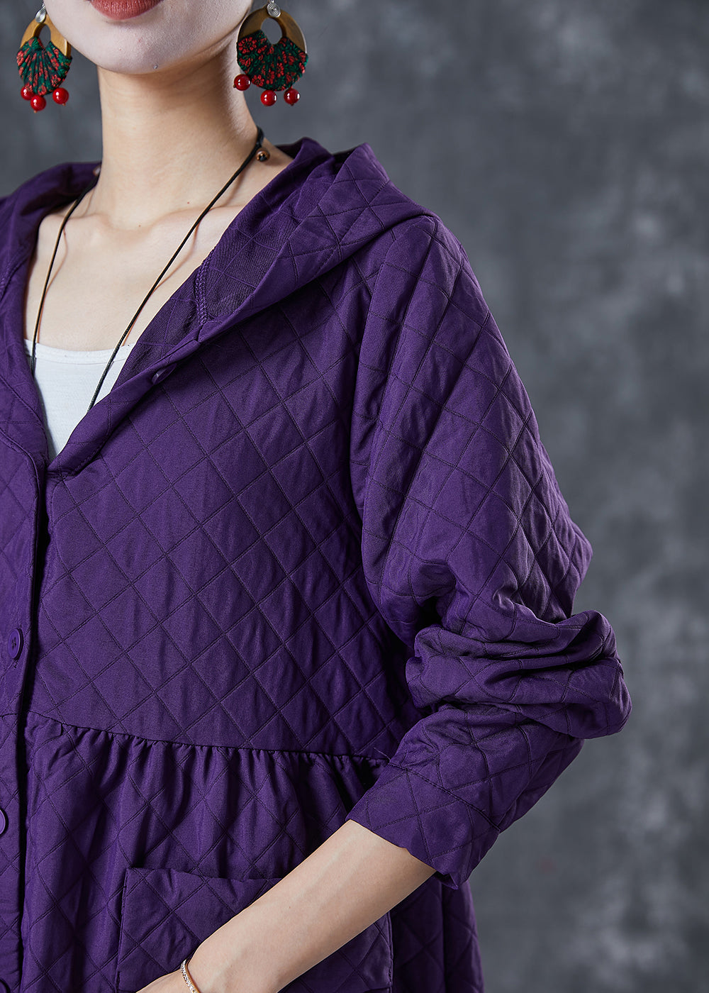A Vintage Style Coat with Delicate Timeless Details