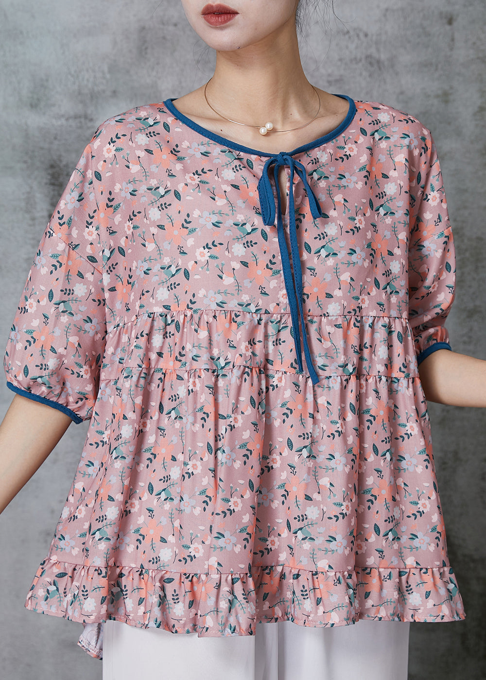 A Vintage Style Blouse with Delicate Timeless Details