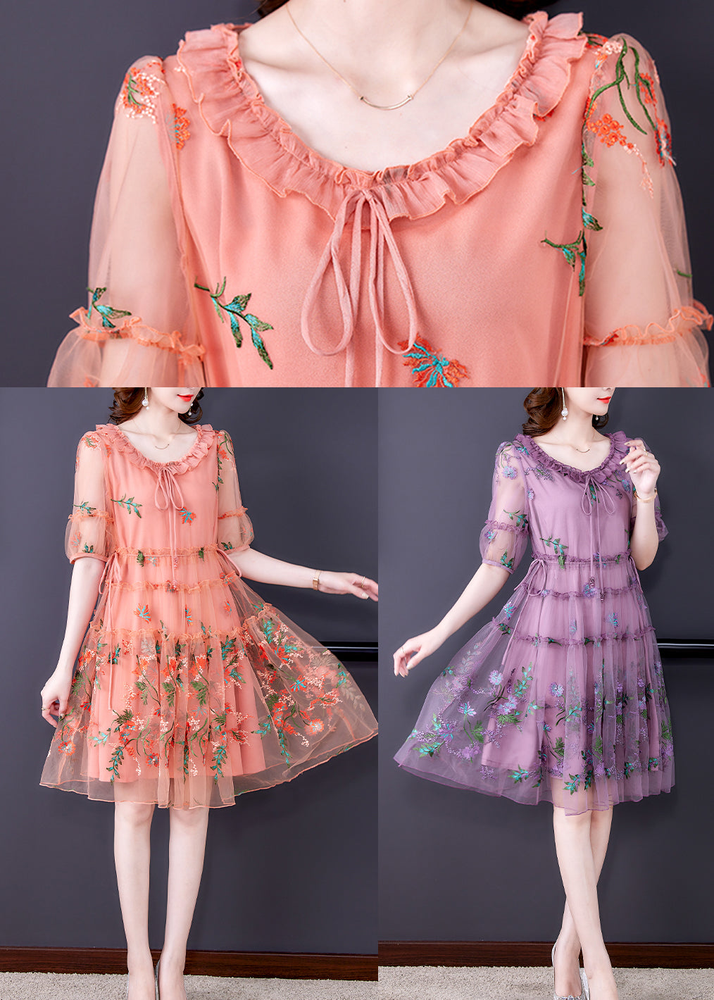 Beautifully Finished Dress in a Timeless Design