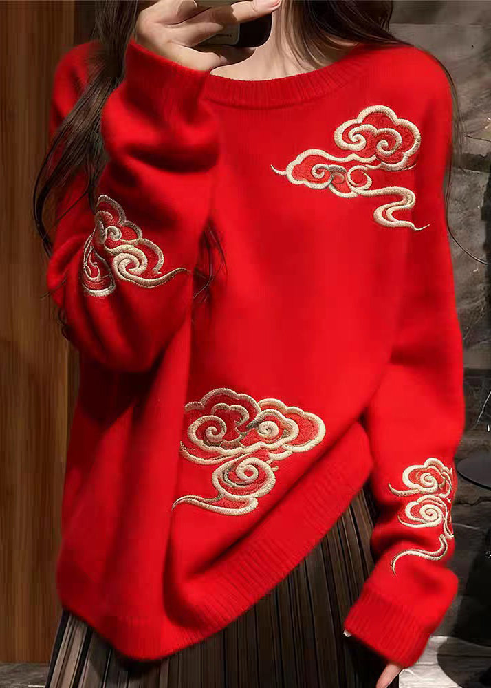Beautifully Finished Sweater in a Timeless Design