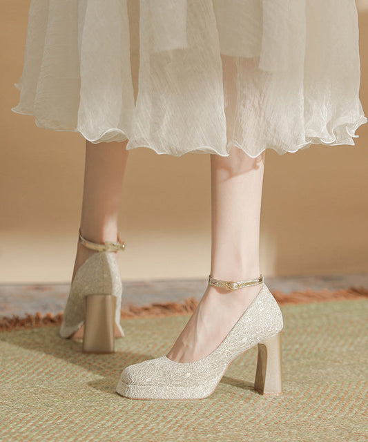 Vintage Inspired Orthopedic Heels