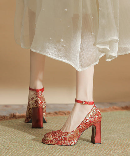 Vintage Inspired Orthopedic Heels