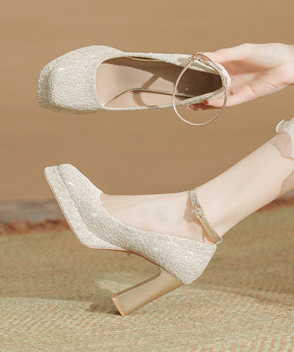 Vintage Inspired Orthopedic Heels