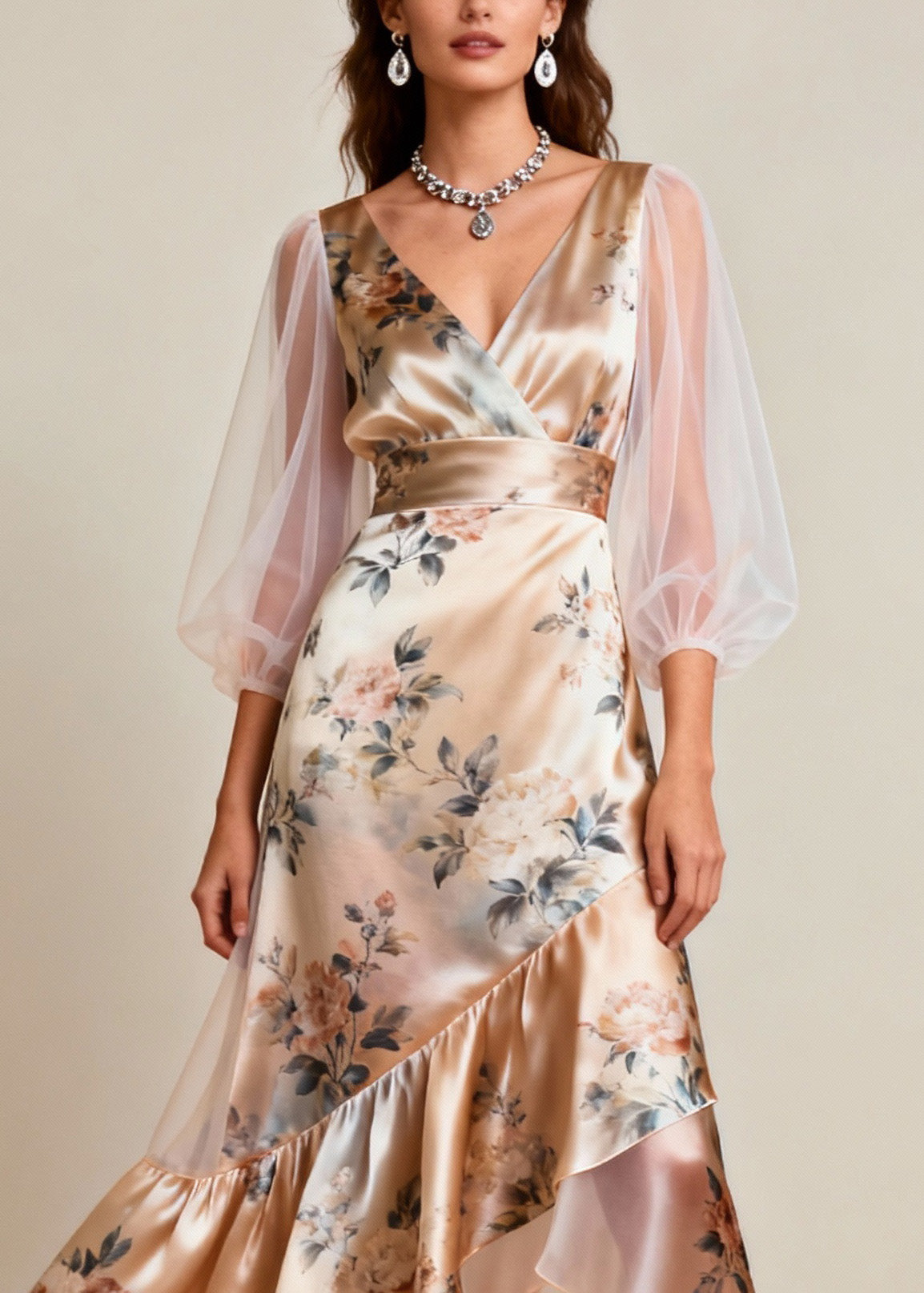 Elegantly Styled Dress for Everyday Wear