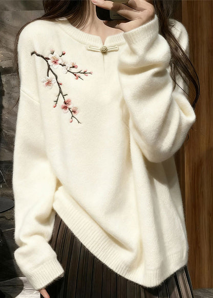 Beautifully Finished Sweater in a Timeless Design