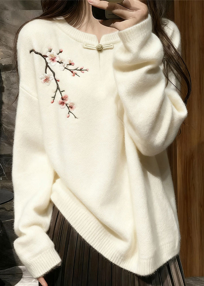 Beautifully Finished Sweater in a Timeless Design