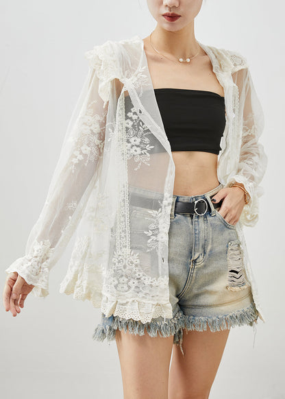 A Vintage Style Coat with Delicate Timeless Details