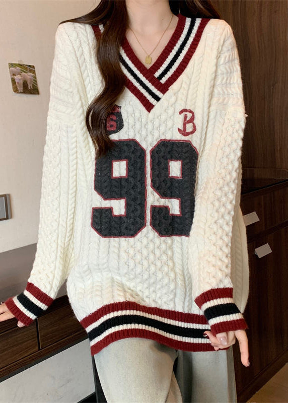 A Vintage Style Sweater with Delicate Timeless Details