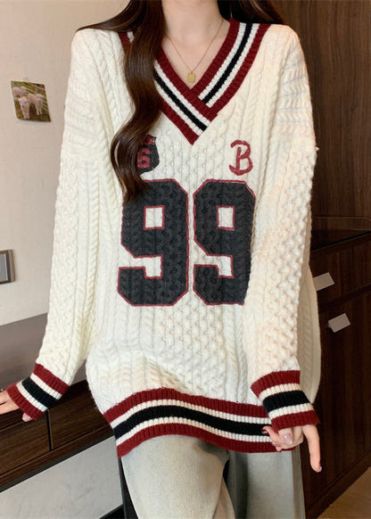 A Vintage Style Sweater with Delicate Timeless Details