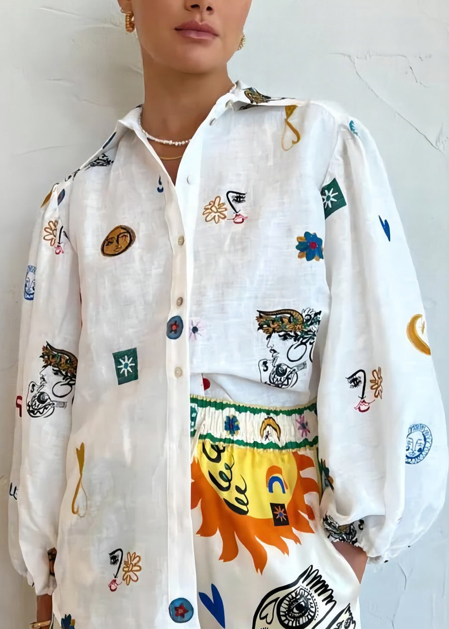 Vintage Inspired Blouse with a Contemporary Edge