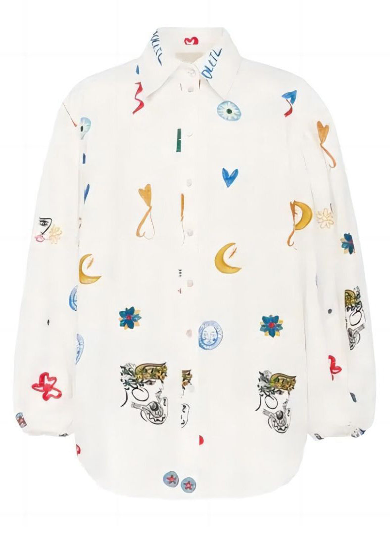 Vintage Inspired Blouse with a Contemporary Edge