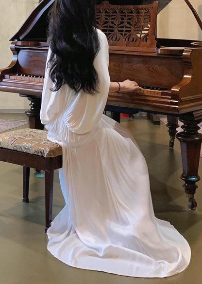 A Vintage Style Dress with Delicate Timeless Details
