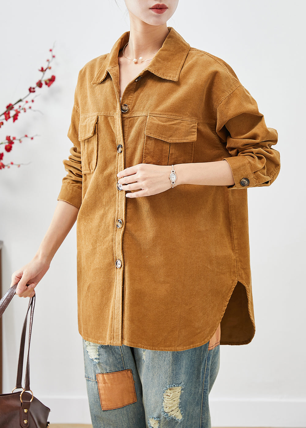 A Vintage Style Coat with Delicate Timeless Details