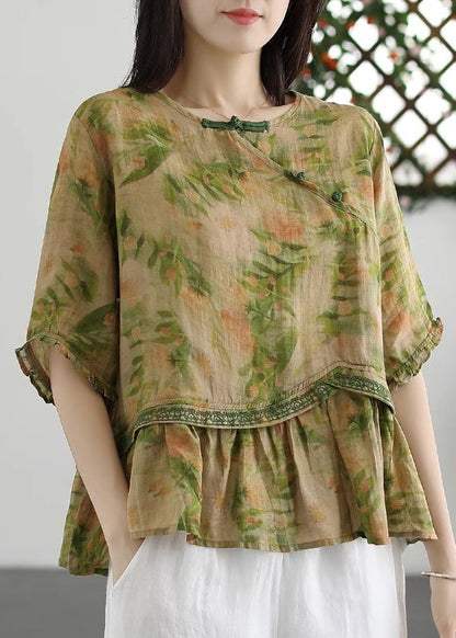A Vintage Style Top with Delicate Timeless Details