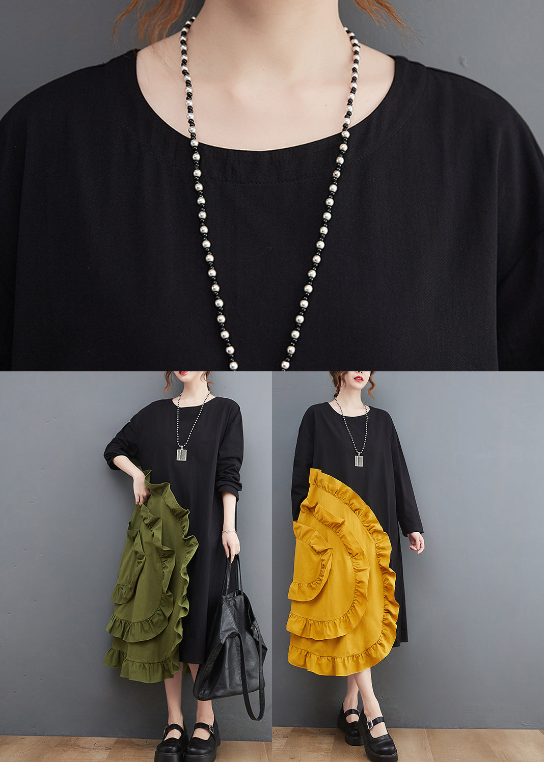 Classic Vintage Dress with a Flattering Fit