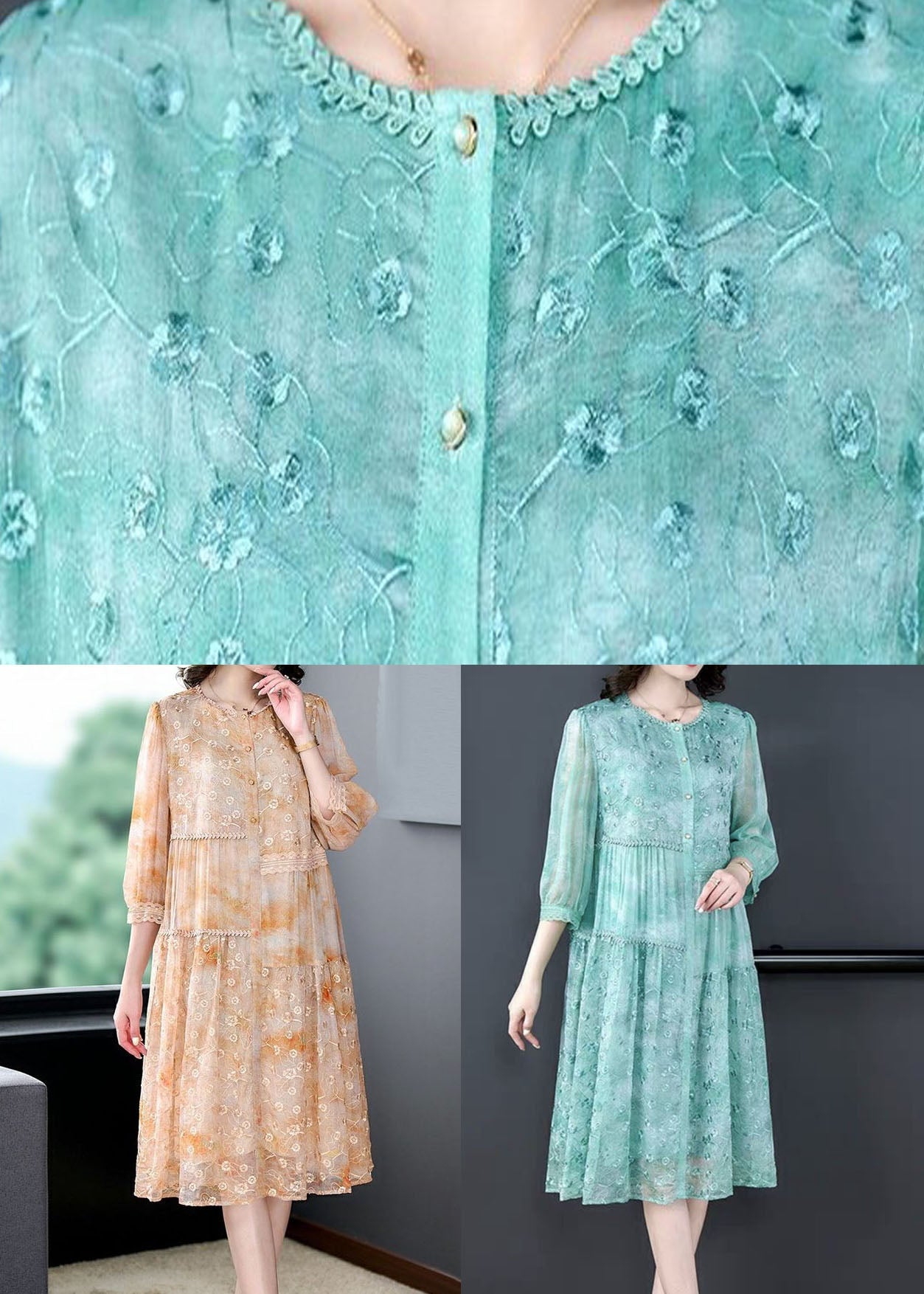 Well Tailored Dress with a Graceful Silhouette