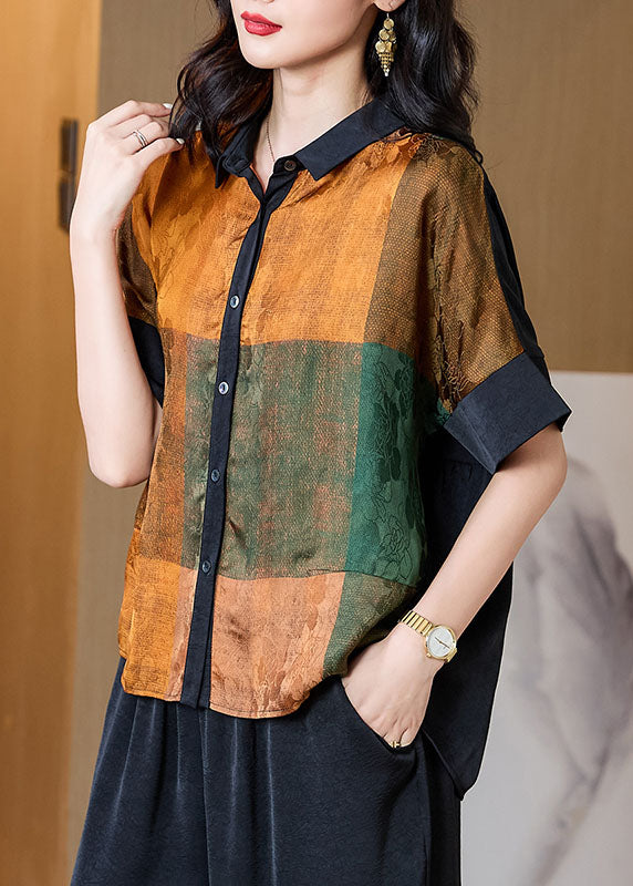 Well Tailored Blouse with a Graceful Silhouette