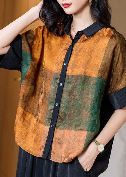 Well Tailored Blouse with a Graceful Silhouette
