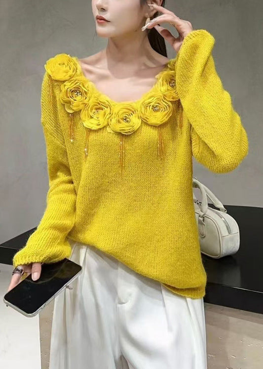 Vintage Inspired Sweater with a Contemporary Edge