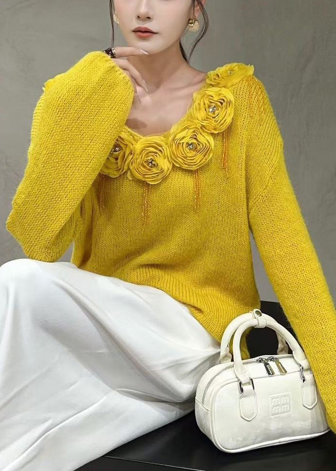 Vintage Inspired Sweater with a Contemporary Edge