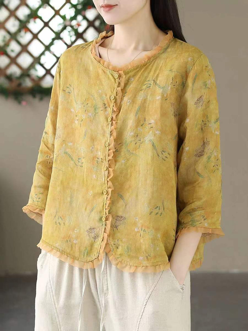 Well Tailored Blouse with a Graceful Silhouette