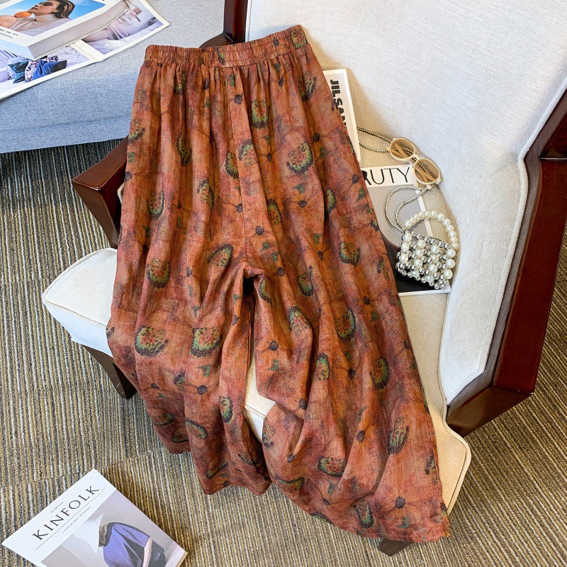 A Vintage Style Pants with Delicate Timeless Details