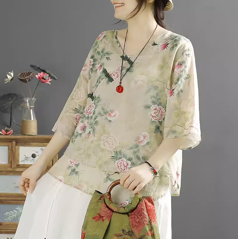 Beautifully Balanced Blouse with Timeless Character