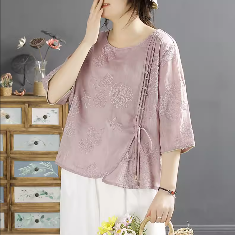 Gracefully Styled Blouse for Any Occasion