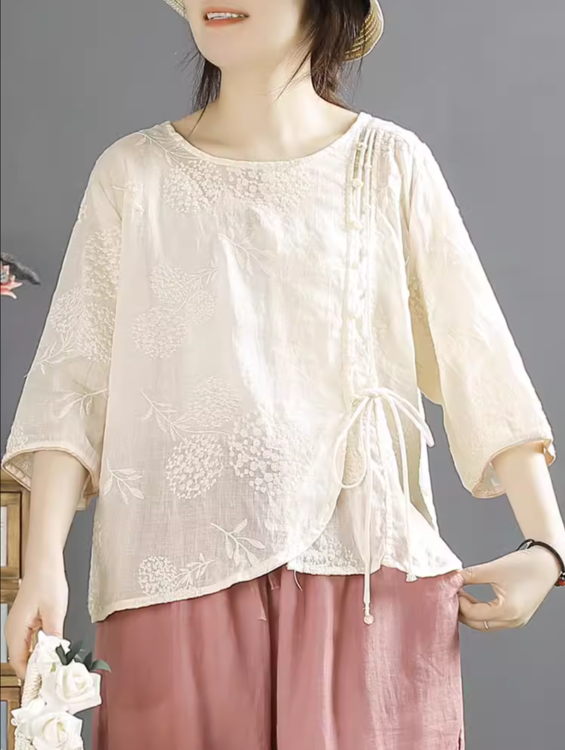 Gracefully Styled Blouse for Any Occasion