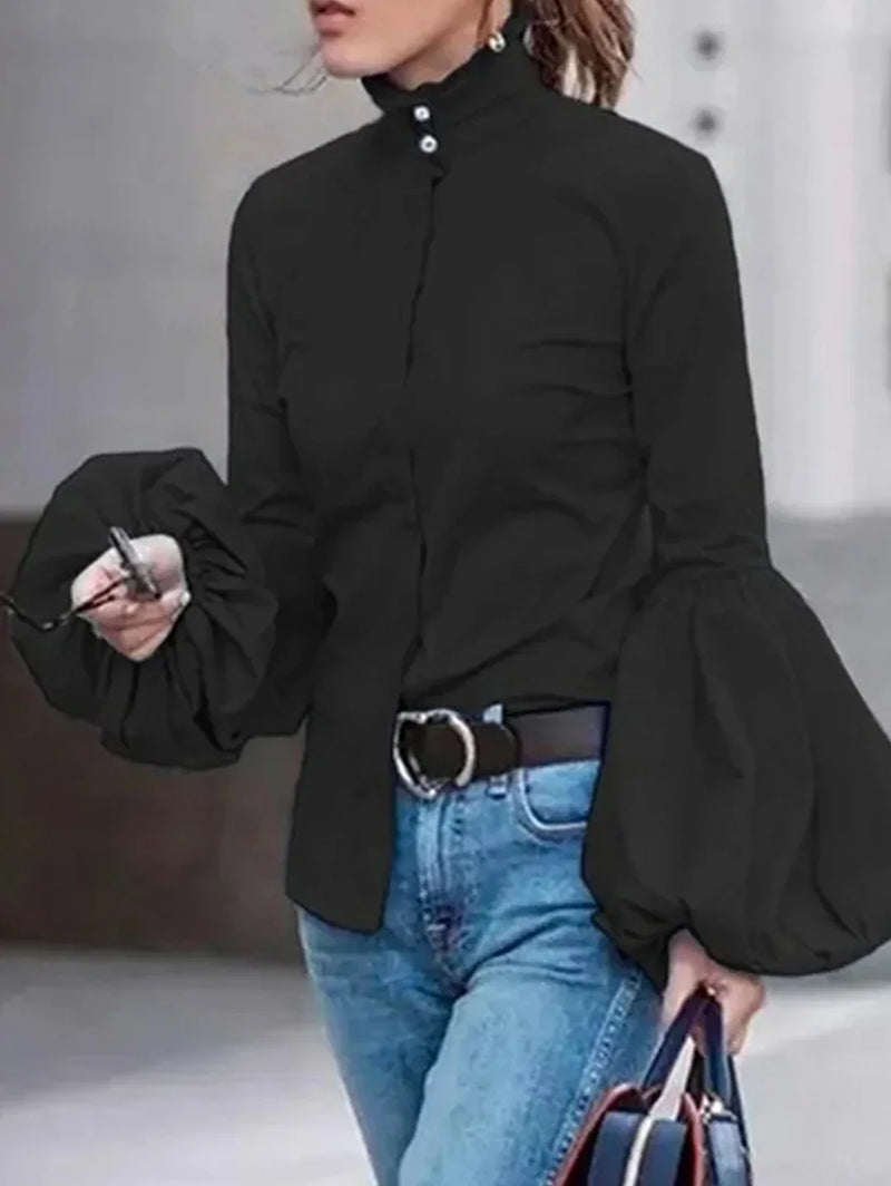 Classic Vintage Blouse with a Flattering Fit